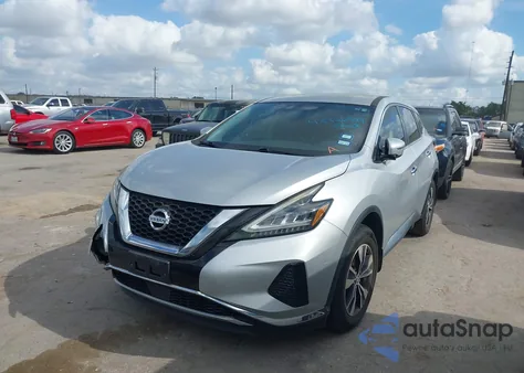 2019 Nissan Murano S из США, поврежденный, VIN 5N1AZ2MJ4KN128610